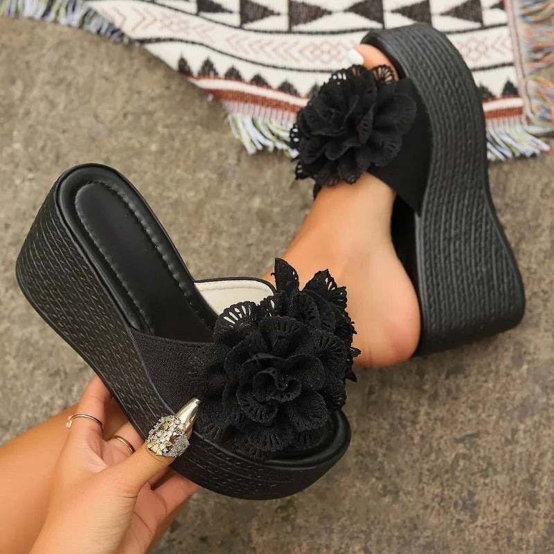 Blossom Platform Wedge