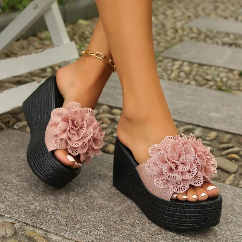 Blossom Platform Wedge