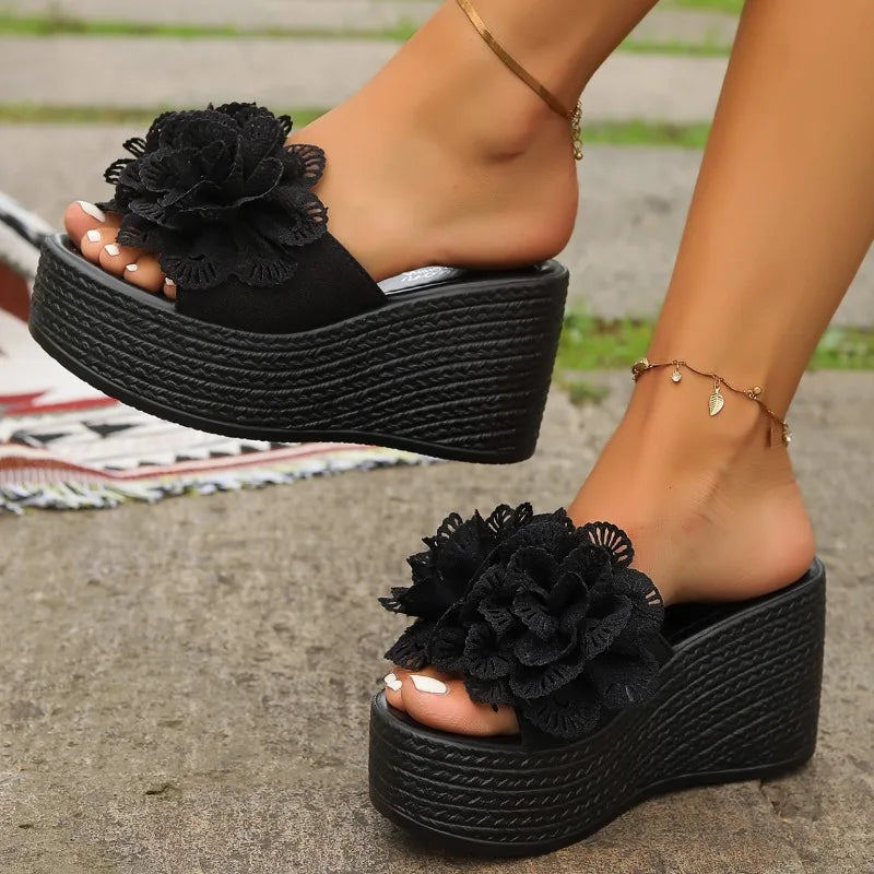 Blossom Platform Wedge