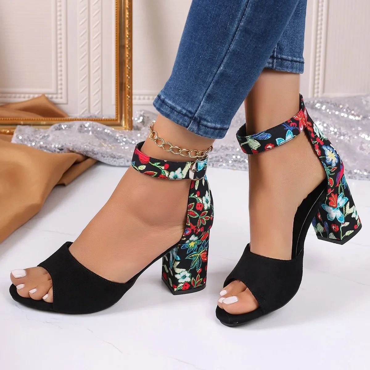 Taylor Garden Glam Heels