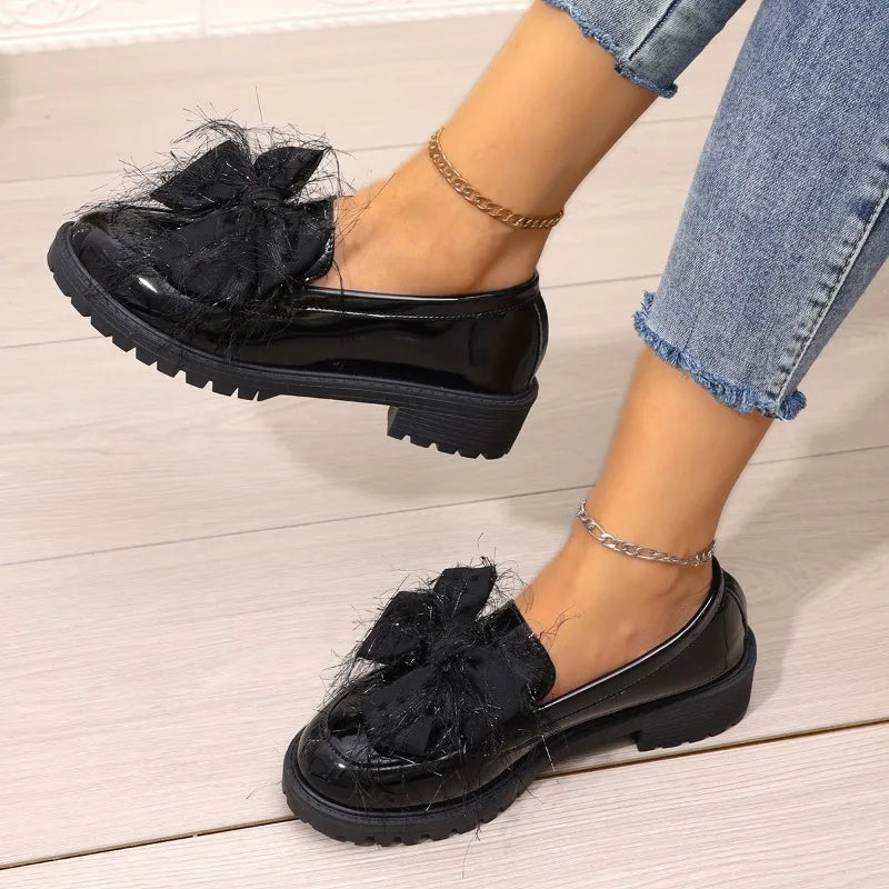 Stella Round Toe Loafers