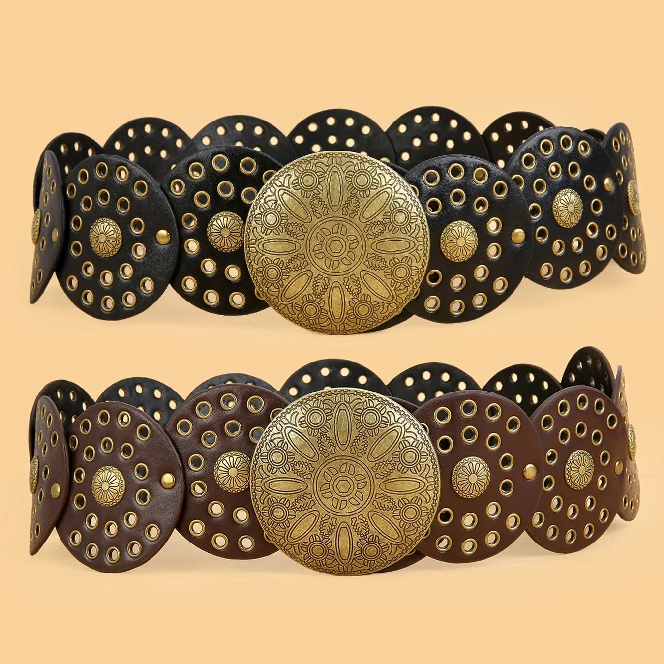 Clover Buckle Belt