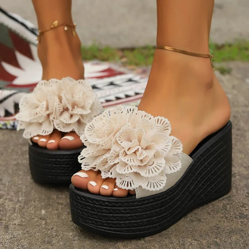Blossom Platform Wedge
