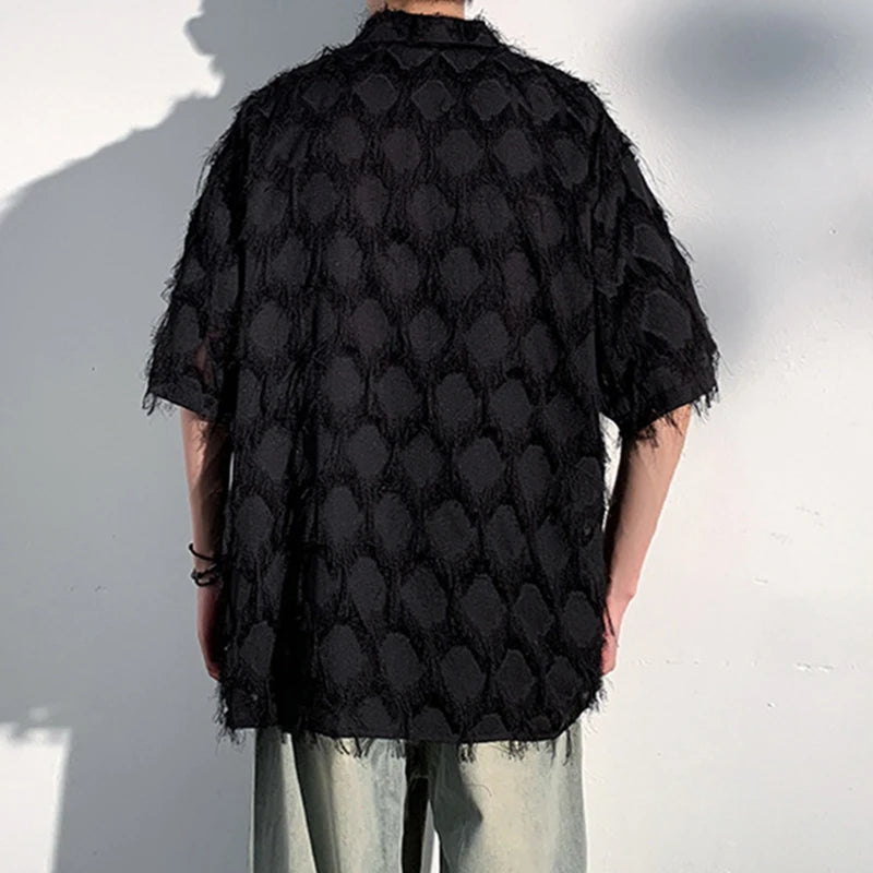 Carson Frayed Linen Shirt