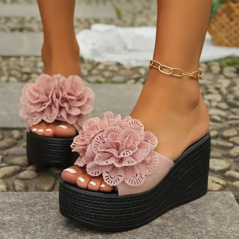 Blossom Platform Wedge