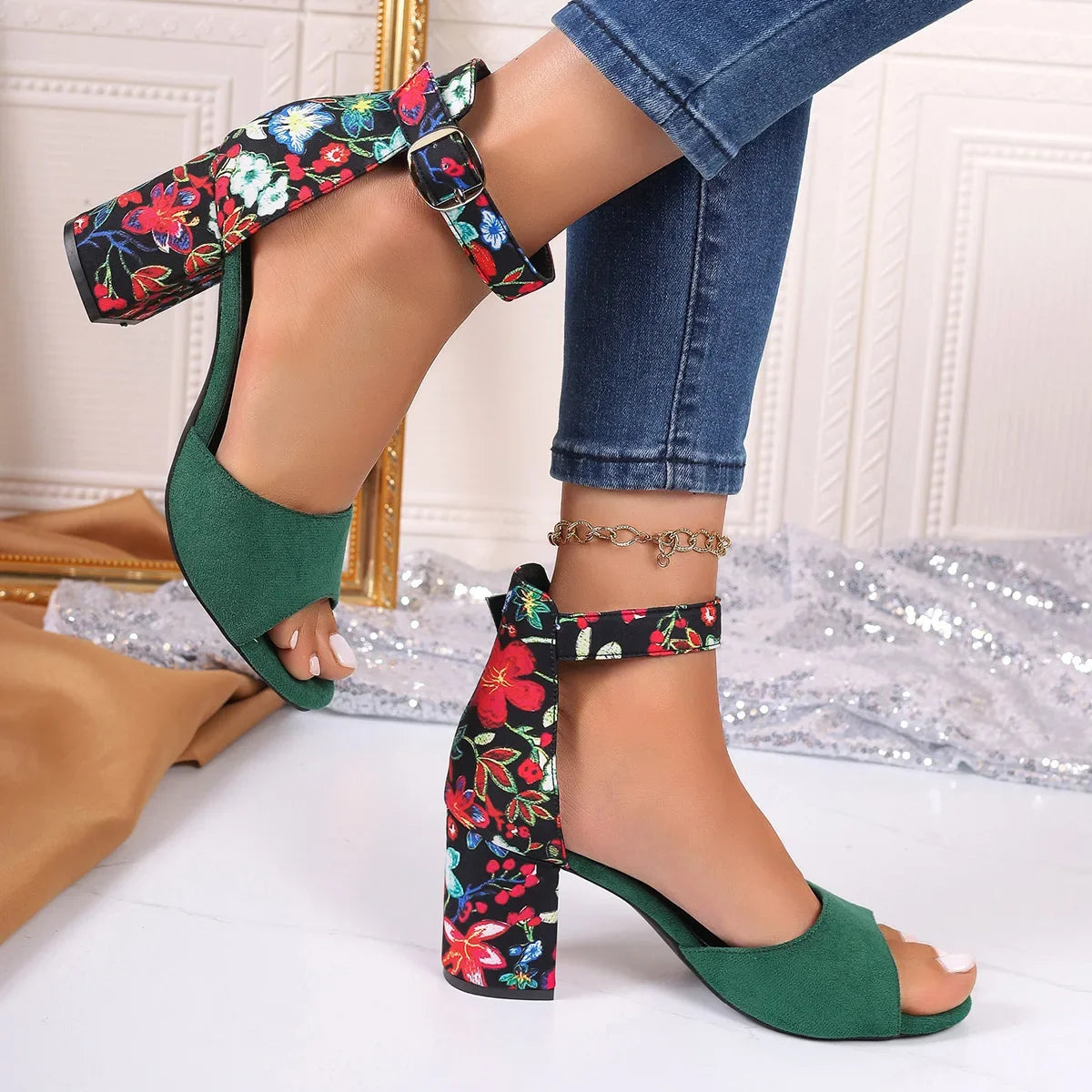 Taylor Garden Glam Heels