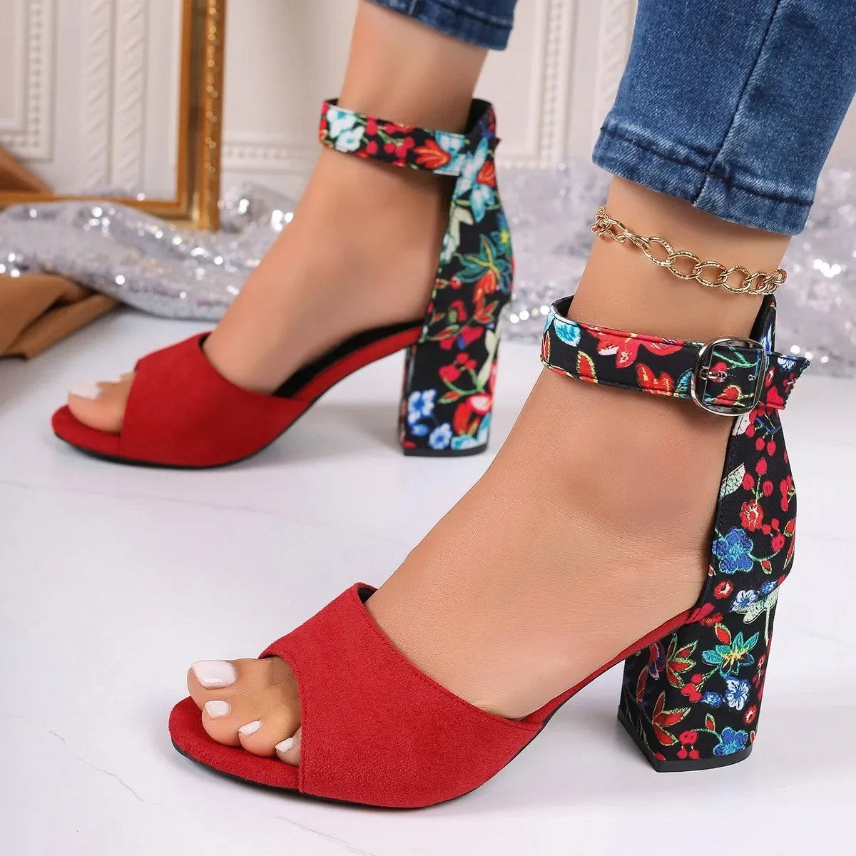 Taylor Garden Glam Heels