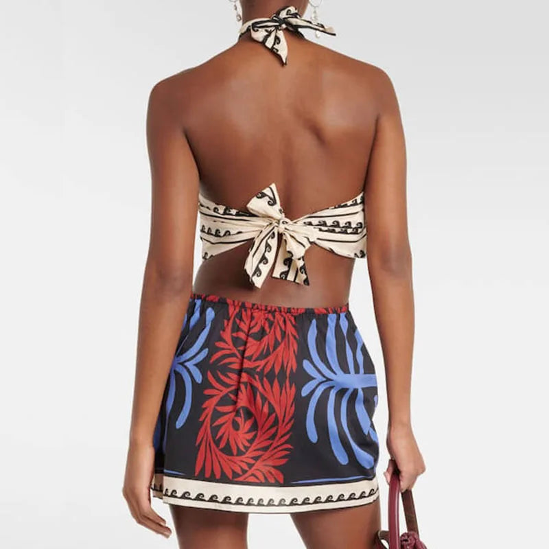 Celeste Boho Mini Dress
