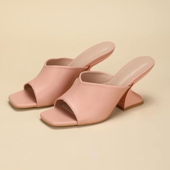 Elyse Square-Toe Heels