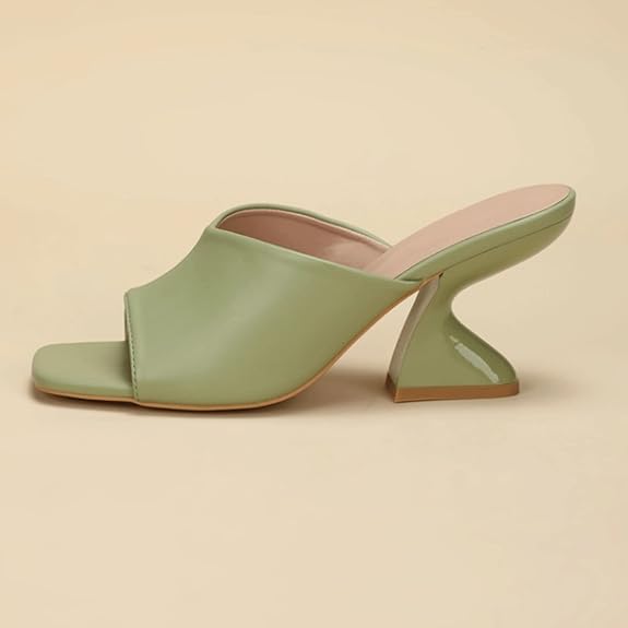 Elyse Square-Toe Heels