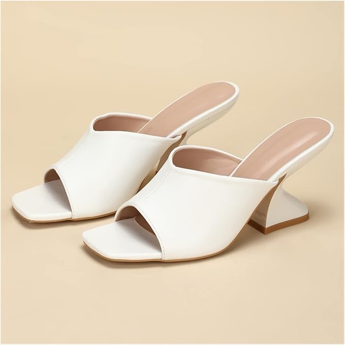 Elyse Square-Toe Heels
