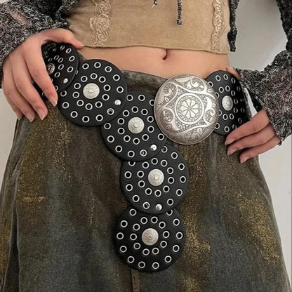 Clover Buckle Belt