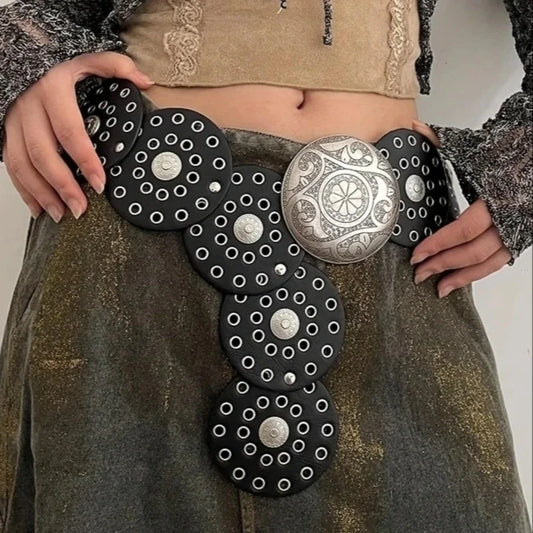 Clover Buckle Belt