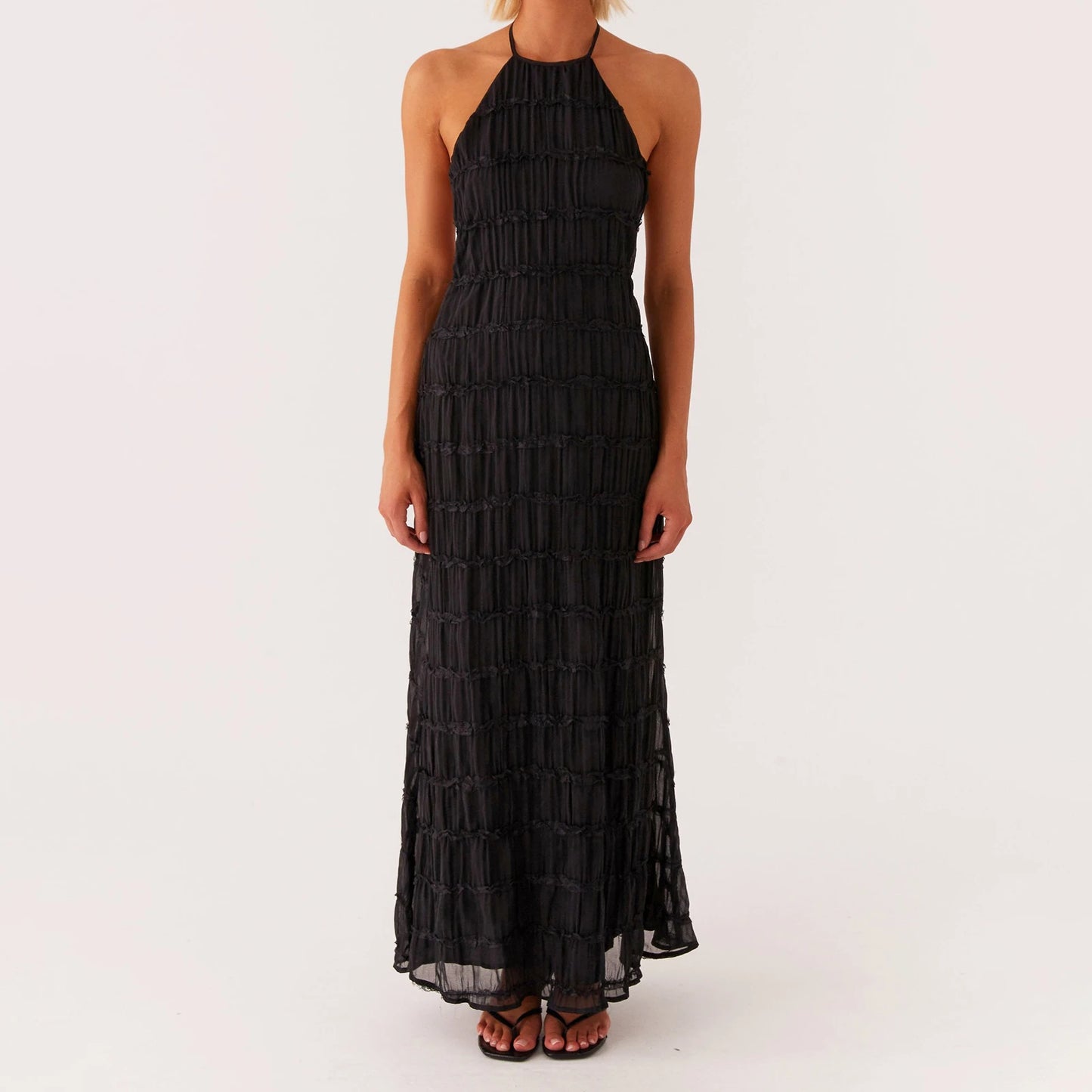 Freya Textured Maxi Dress