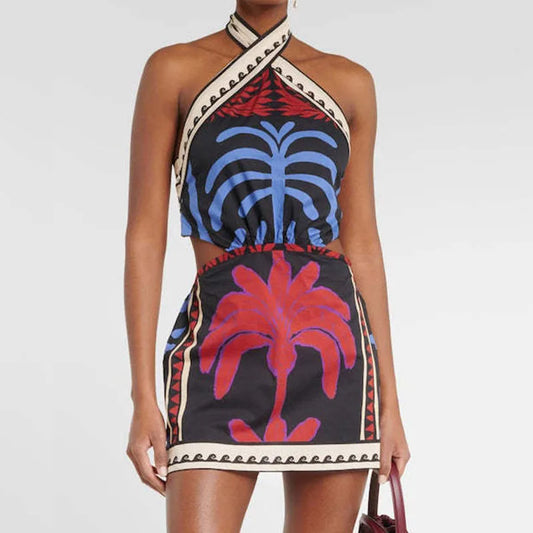 Celeste Boho Mini Dress
