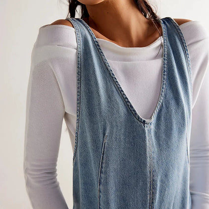 Belle Denim Overalls