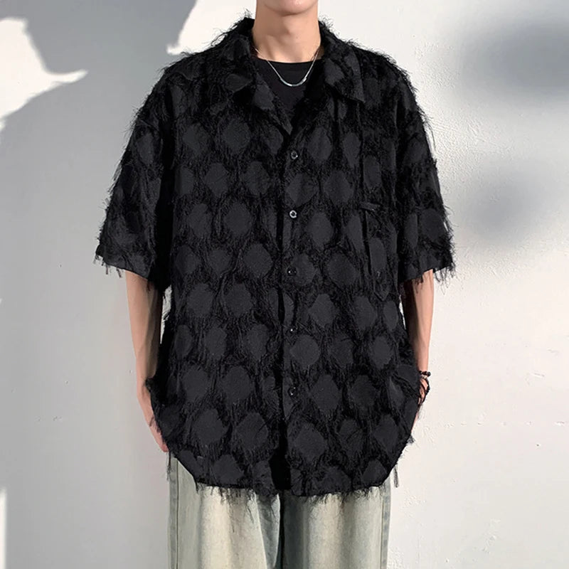 Carson Frayed Linen Shirt