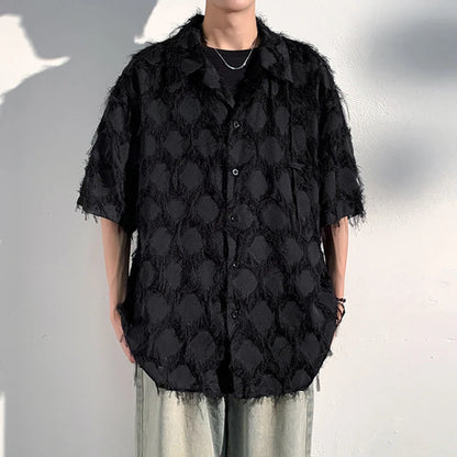 Carson Frayed Linen Shirt