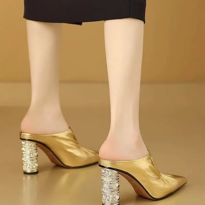 Donatella Pointed-Toe Heels