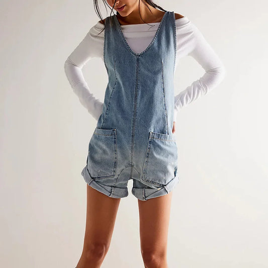 Belle Denim Overalls