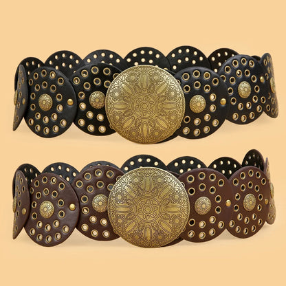 Clover Buckle Belt