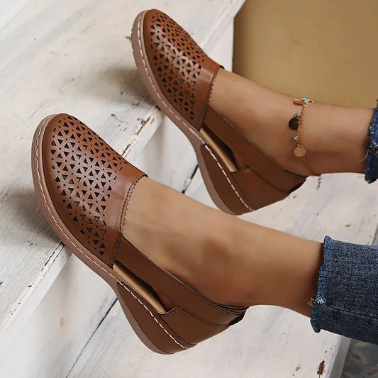 Blooming Mary Jane Flats