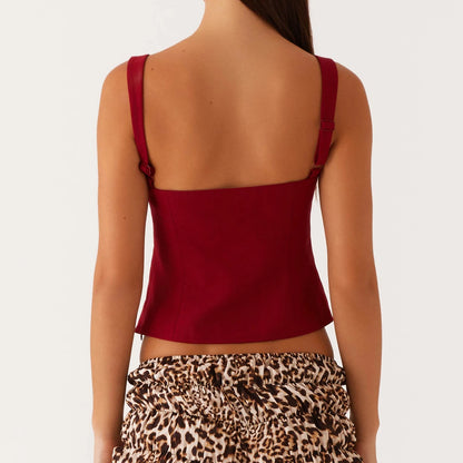 Avril Cut Out Top
