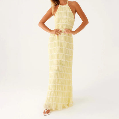 Freya Textured Maxi Dress