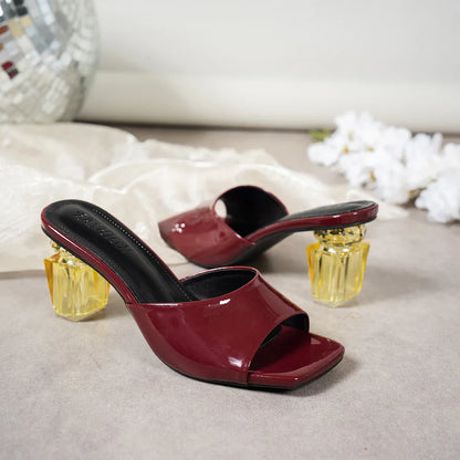 Maren Square Toe Heels