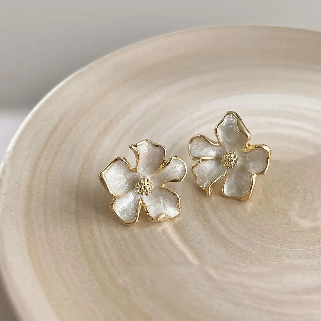 Poppy Petal Earrings