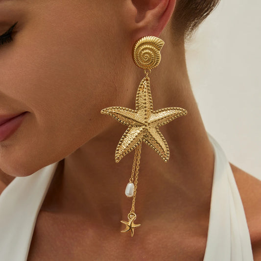 Cove Starfish Earrings