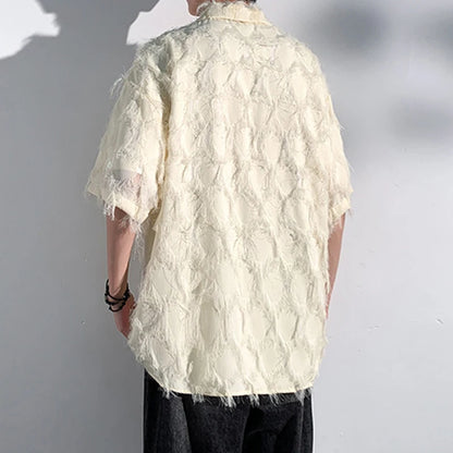 Carson Frayed Linen Shirt