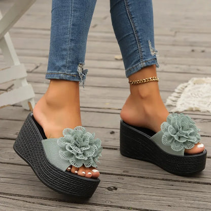 Blossom Platform Wedge
