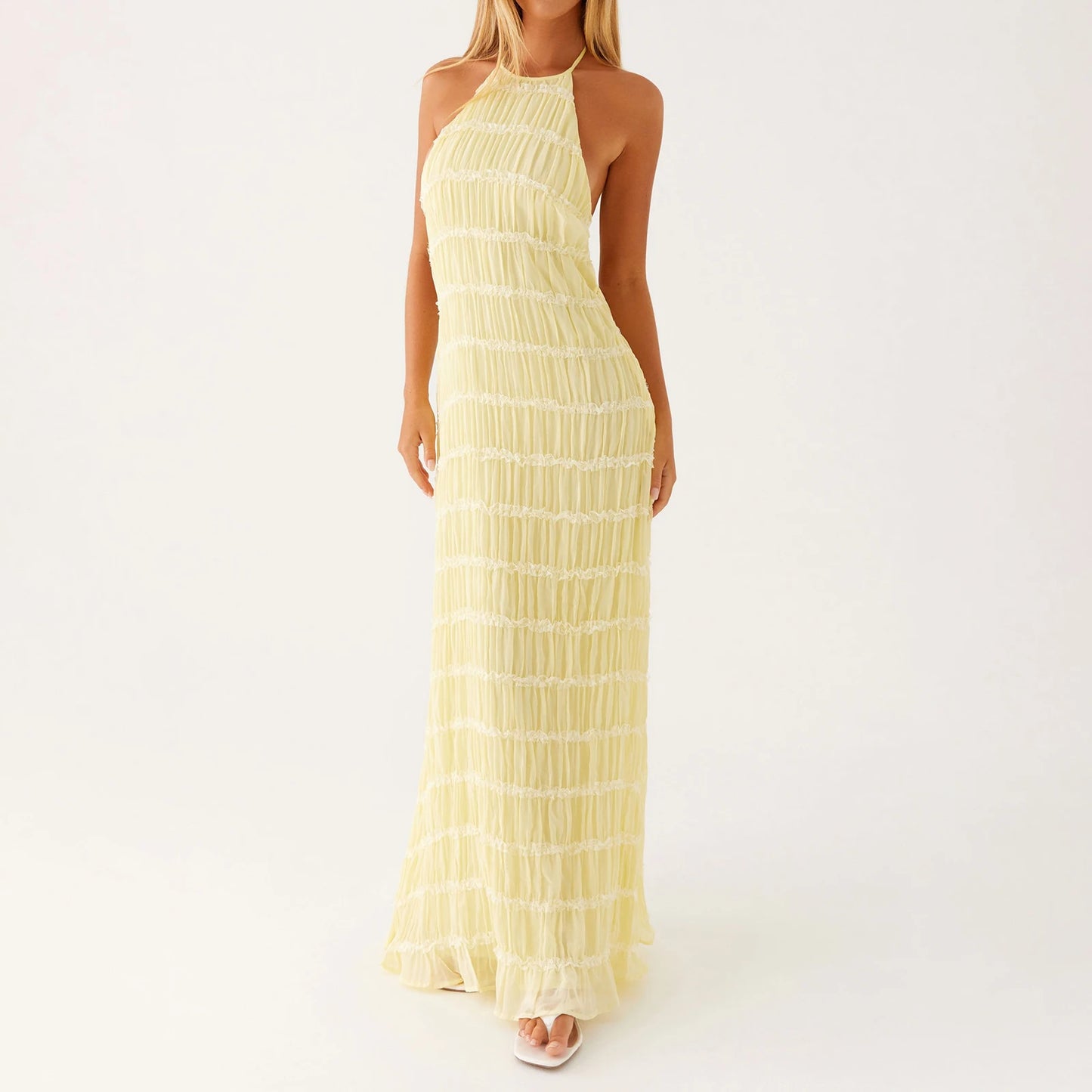 Freya Textured Maxi Dress