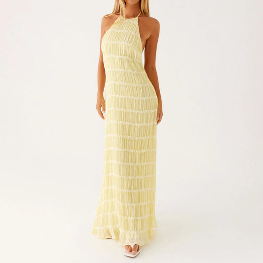 Freya Textured Maxi Dress