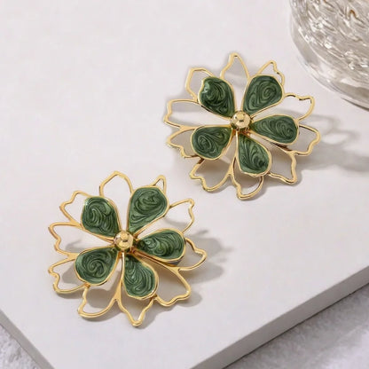 Poppy Petal Earrings