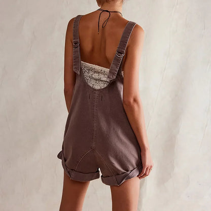Belle Denim Overalls