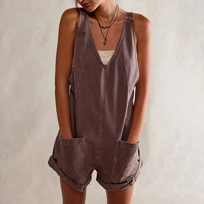 Belle Denim Overalls