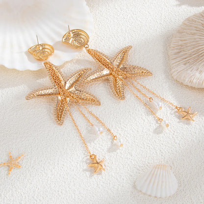 Cove Starfish Earrings