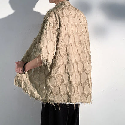 Carson Frayed Linen Shirt