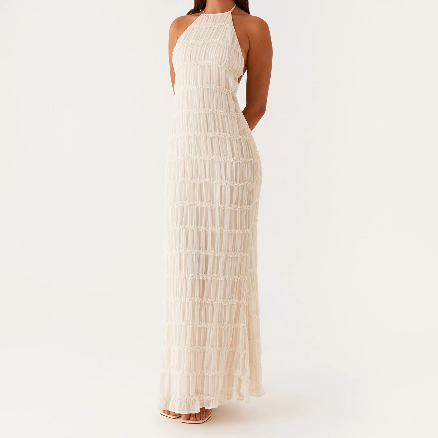 Freya Textured Maxi Dress