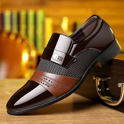 Giovanni Leather Loafers