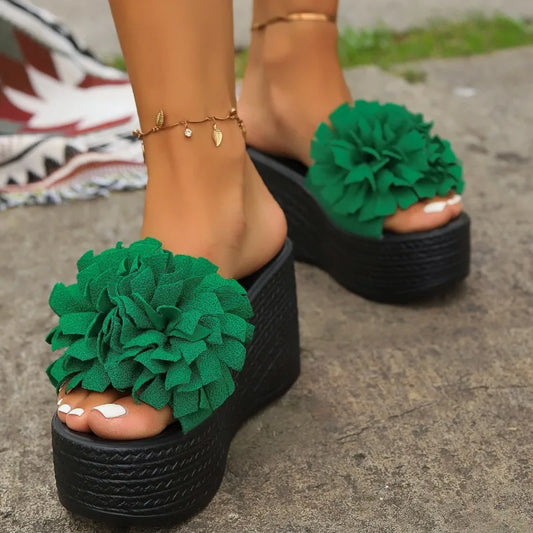 Blossom Platform Wedge
