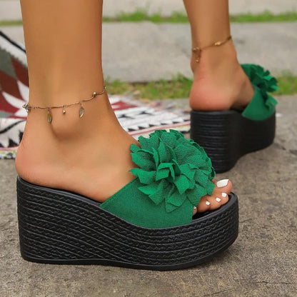 Blossom Platform Wedge