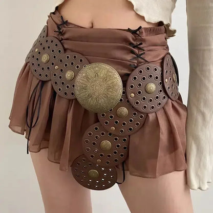 Clover Buckle Belt