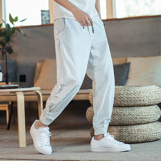Dallas Pinstripe Trousers