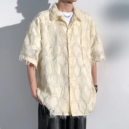 Carson Frayed Linen Shirt