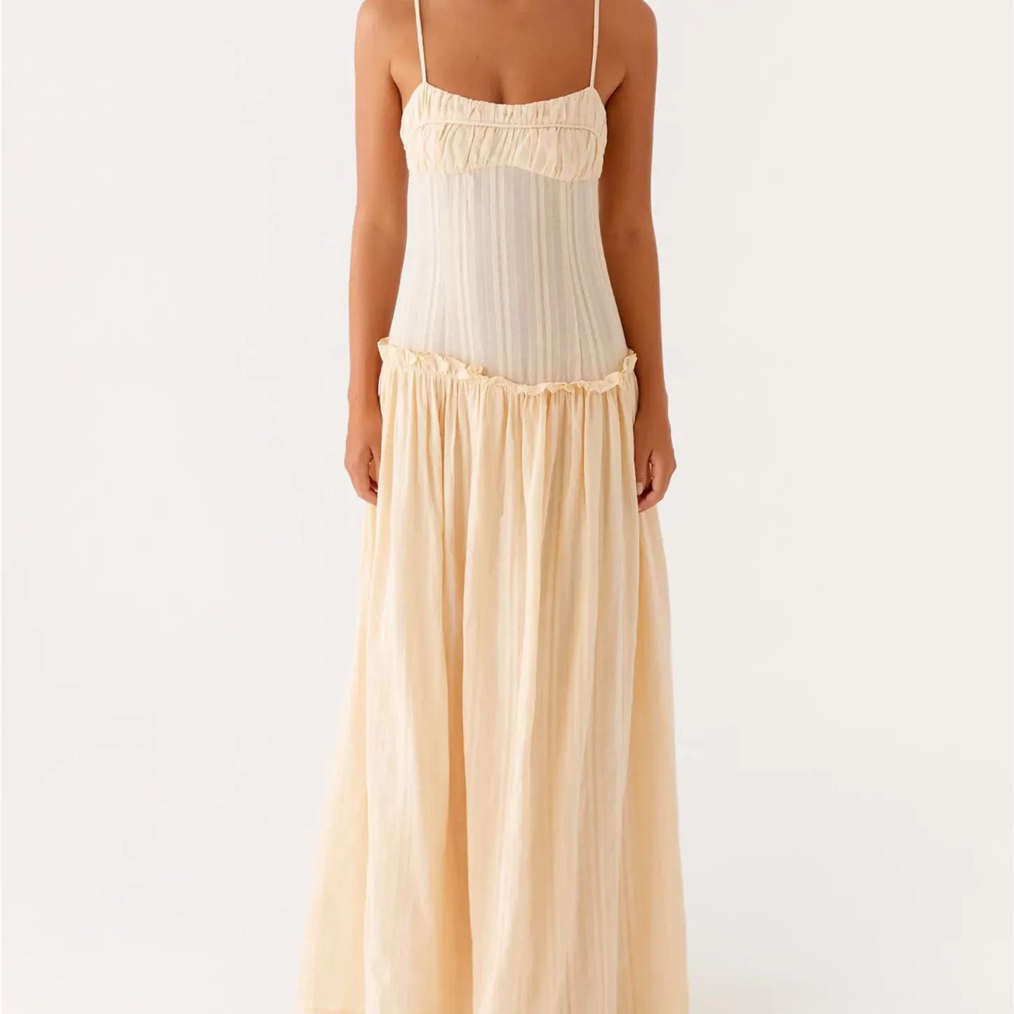 Clara Pastel Maxi Dress