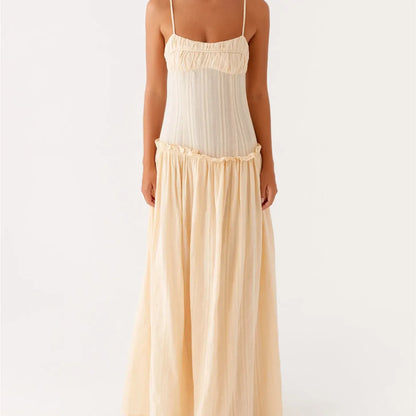 Clara Pastel Maxi Dress