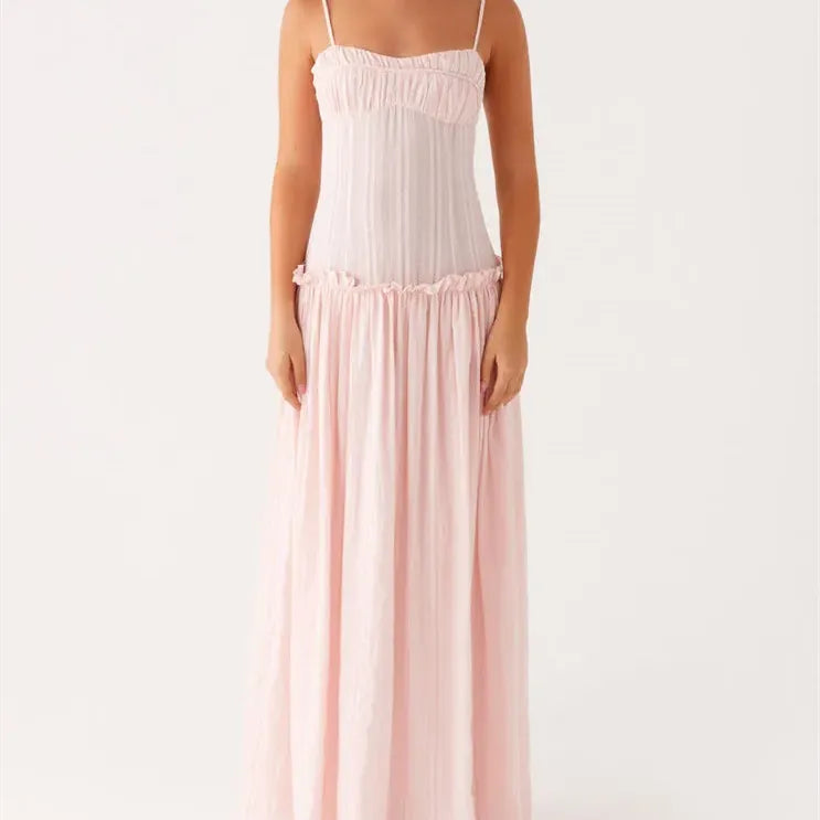 Clara Pastel Maxi Dress